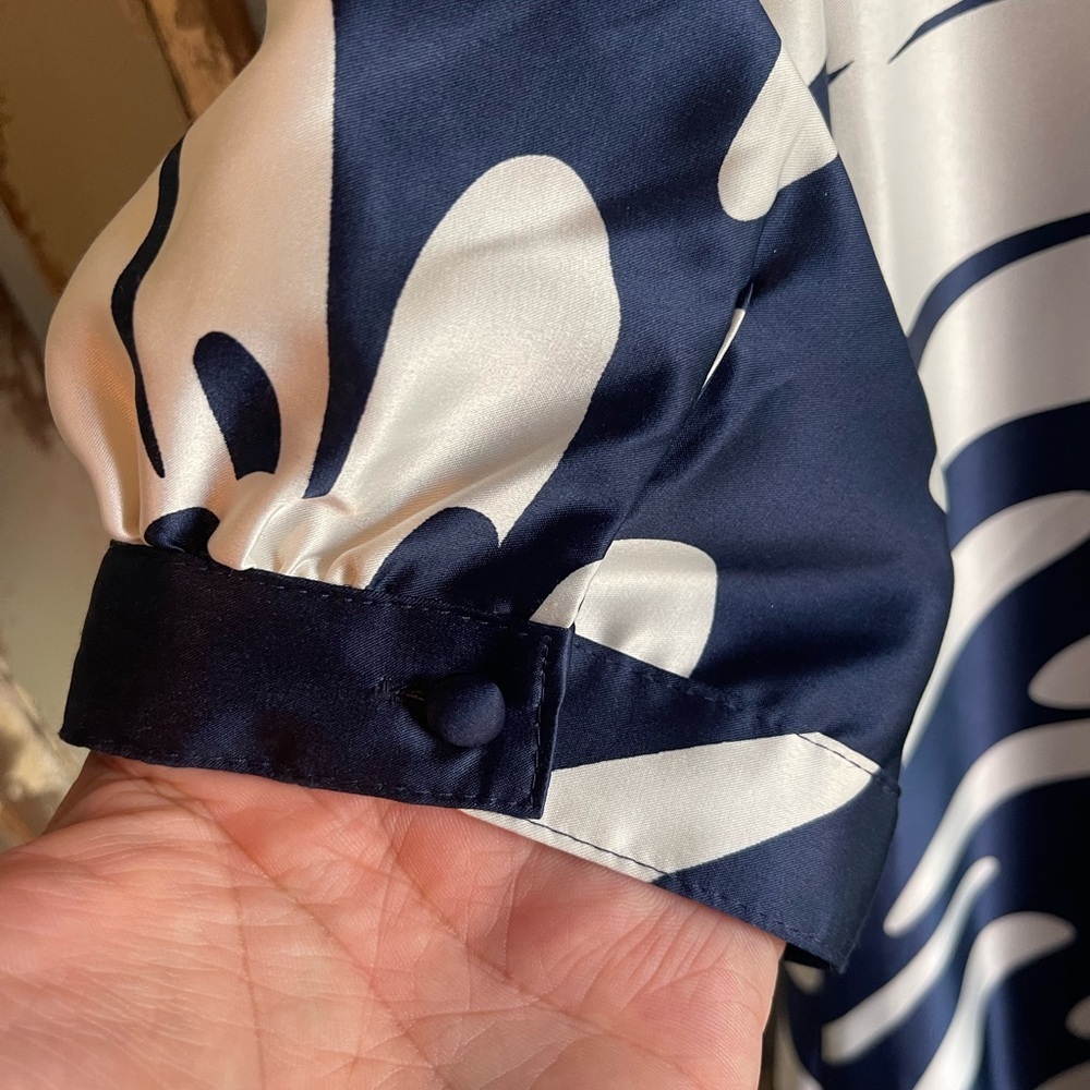 Esprit Navy and White Dress - Picture 4 of 8